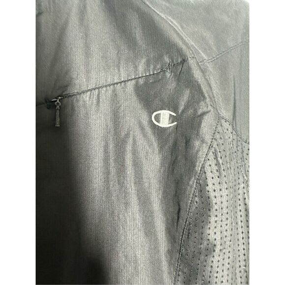 Champion x Disney Double Dry Zip Front Lightweight Jacket Black Size M - Picture 3 of 14